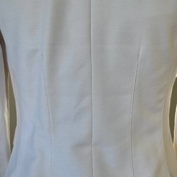 BANANA REPUBLIC Women’s Classy Cream Stretchy Blazer Jacket - Size 4P - Picture 5 of 7